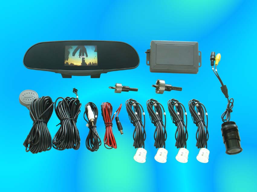  Multi-Media Car Parking Sensor System with Night Vision Camera and Voice In
