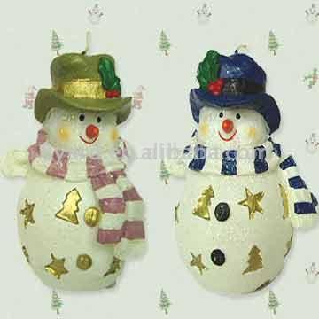  Christams Candle (Предновогодние свеча)