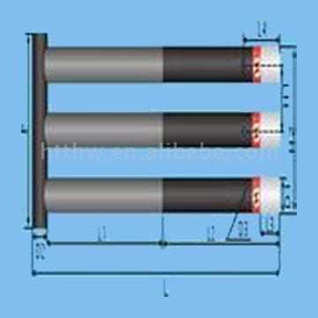  Silicon Carbide Heating Elements ( Silicon Carbide Heating Elements)