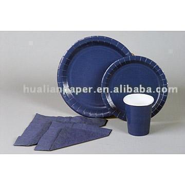  Solid Color Printed Party Items (Solid Color Printed Party Items)