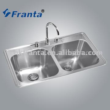  Americanized Double Bowl Sinks (Américanisée Double Bowl Sinks)