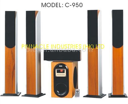  5.1CH Home Theater Speaker system (5.1 Kanal Heimkino-Lautsprecher-System)