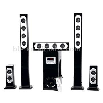  Baking Finish Home Theatre Speaker Set (Terminer la cuisson Home Cinema Speaker Set)