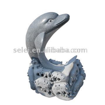  Common Dolphin Sculpture (Общепринятая скульптуры дельфинов)