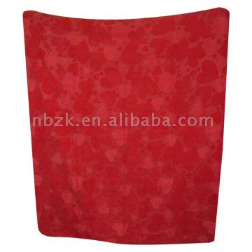 "Herz" Design Coral Fleece Blanket ("Herz" Design Coral Fleece Blanket)