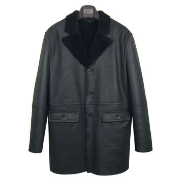  Men`s Fur Double Face Jacket (Fur Men`s Double Face Jacket)