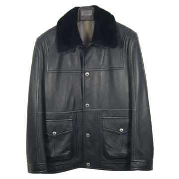  Men`s Leather Jacket (Men`s Leather Jacket)