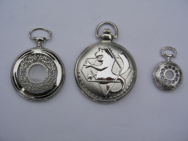  Pocket Watches with Watch Chain (Taschenuhren mit ansehen Chain)