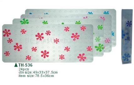 Rectangle PVC Bath Mat (Flower) (Прямоугольник ПВХ коврик для ванной (цветок))