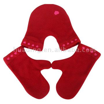  Fleece Scarf and Glove ( Fleece Scarf and Glove)