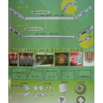  Auto-Locking Roman Curtain Rail (Автоматическая блокировка римских штор Железнодорожный)