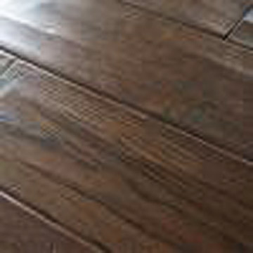  Oak Hand Scraped Solid Wood Flooring (Дуб Рука Царапины Solid Wood Flooring)