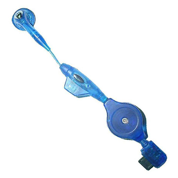  Retractable USB Cable With Earphone For Mobile Phone (Un câble USB rétractable avec écouteur pour téléphone mobile)