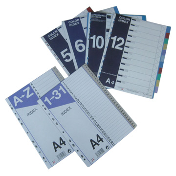  Ring Binder Indexes