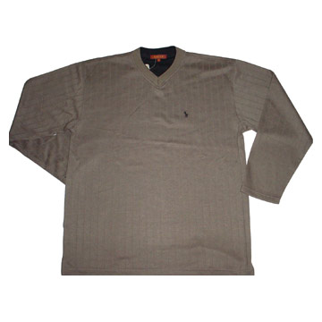  Men`s Long Sleeve V-Neck T-Shirt ( Men`s Long Sleeve V-Neck T-Shirt)