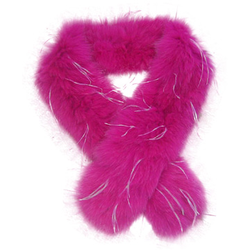  Fox knitted Scarf (Fox вязаный шарф)
