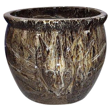  Glazed Pots