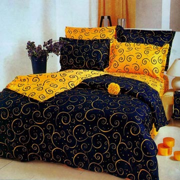  4pc Printed Bedding Set ( 4pc Printed Bedding Set)