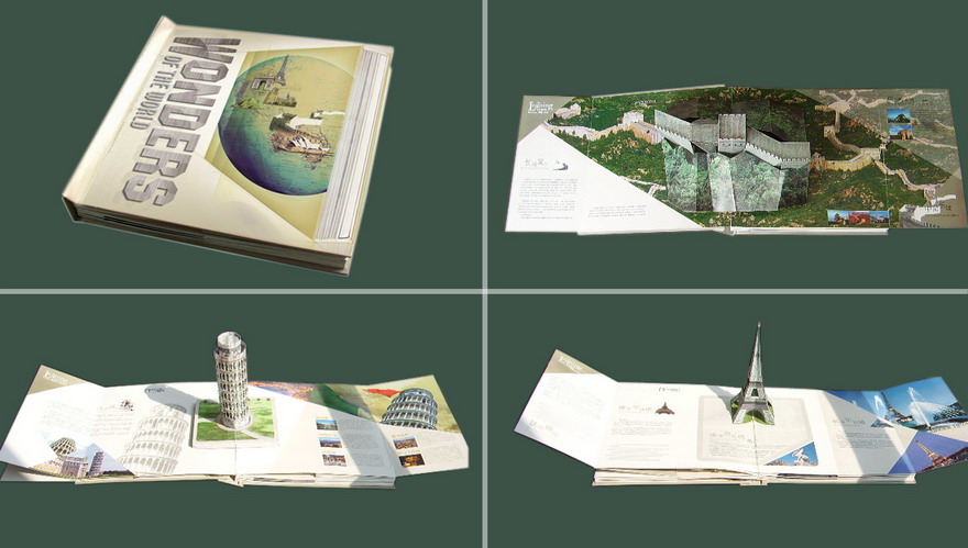  Wonders Building Pop-Up Book (Merveilles Building Pop-Up Book)