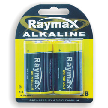  Alkaline Batteries (Piles alcalines)
