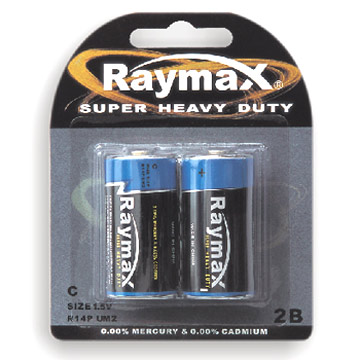  Super Heavy Duty Batteries (Metal Jacket) (Piles Super Heavy Duty (Metal Jacket))