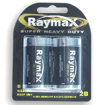  Super Heavy Duty Batteries (Aluminum Jacket) (Piles Super Heavy Duty (Aluminum Jacket))