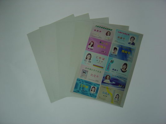  Inkjet printing PVC sheets - Silver