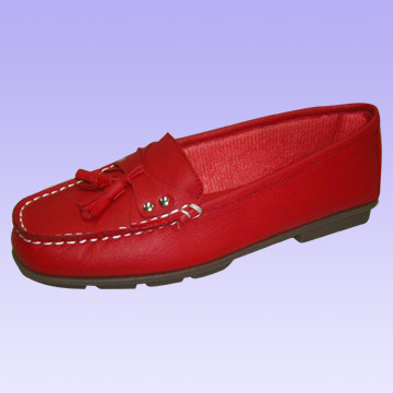  Women`s Casual Shoes with Pig Leather Upper ()