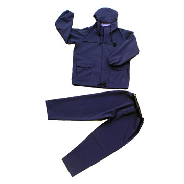  PVC / Polyester & PVC / Polyester / PVC Outdoor Fishing Suit ( PVC / Polyester & PVC / Polyester / PVC Outdoor Fishing Suit)