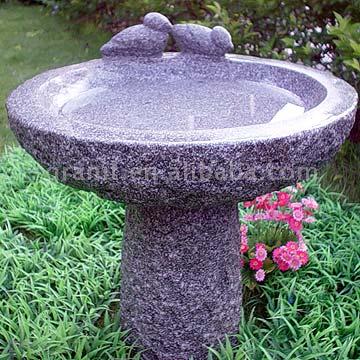  Birdbaths On Stand (Bains d`oiseau On Stand)