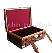  Oak & Leather Ammo Box ( Oak & Leather Ammo Box)