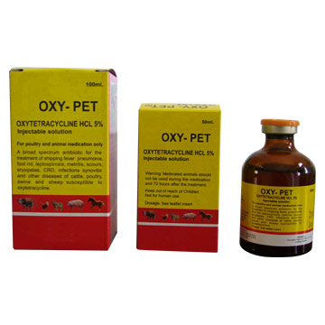  Oxytetracycline 5% Injection (Окситетрациклин 5% раствор для инъекций)