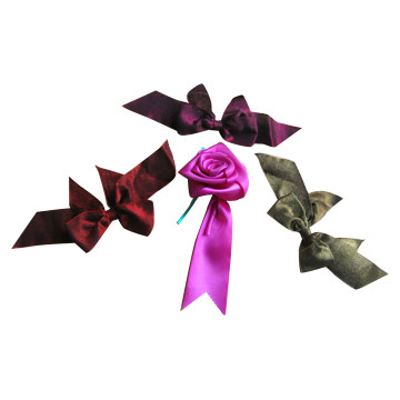  Ribbon Bows, Roses and Flowers (Лента лука, розы и цветов)