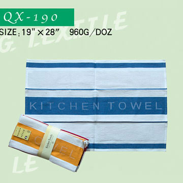 Alle Baumwolle Waffel oder Terry Kitchen Towels (Alle Baumwolle Waffel oder Terry Kitchen Towels)