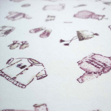  Printed Velveteen