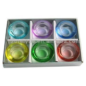  6pcs Color Candle Holders