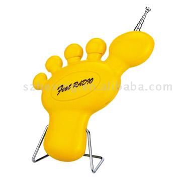  Foot Radio with Speaker ( Foot Radio with Speaker)