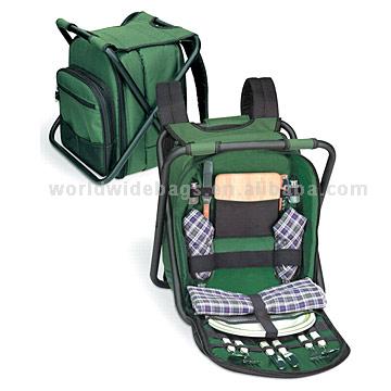  Picnic Backpack with Attached Seat ( Picnic Backpack with Attached Seat)