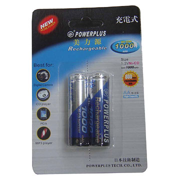  Ni-Cd AA Batteries