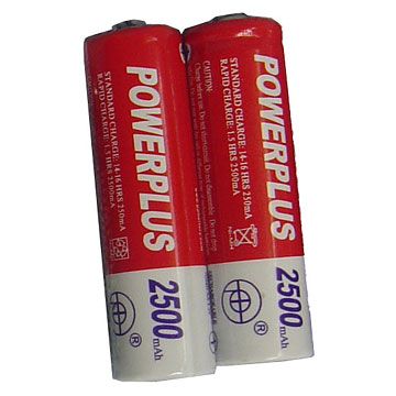  Ni-MH AA 2500mAh Batteries (Ni-MH AA 2500mAh Batterien)