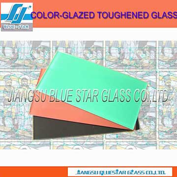  Color-Glazed Toughened Glass ( Color-Glazed Toughened Glass)