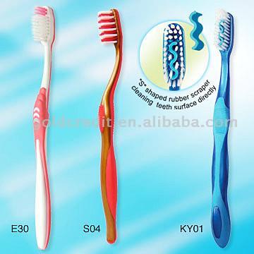  Toothbrushes E30,S04,KY01 (Зубные щетки E30, S04, KY01)