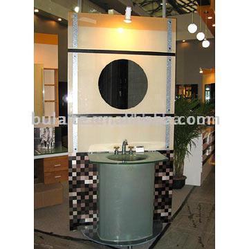  Glass Unit-Basin with Pedestal and Pop Up (Стеклопакет-бассейне с пьедестала и Pop Up)
