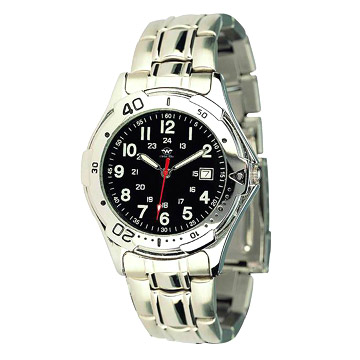  Metal Quartz Watch with Date (Metal montre à quartz avec Date)