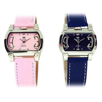  Ladies` Leather Band Watches (Ladies `Leather Band Watches)