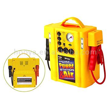  3-In-1 Jump Starter / Air Compressor / Spot Light (3-in  Перейти начинающих / Воздушный компрессор / Spot Light)