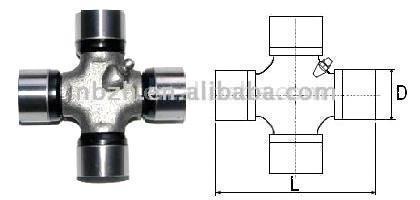  Universal Joint with 4 Plain Round Bearings