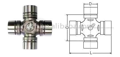  Universal Joint with 4 Grooved Round Bearings