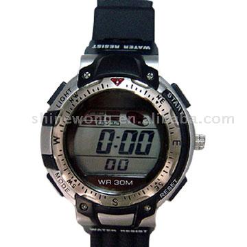  Solar Powered Digital Watch SL-0486 ( Solar Powered Digital Watch SL-0486)