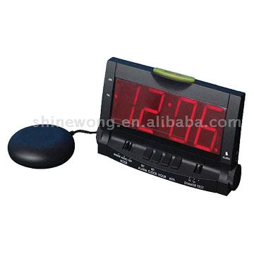  Big LED Alarm Clock with Bed Shaker SW-901 (Большие светодиодные будильник с кроватью Shaker SW-901)